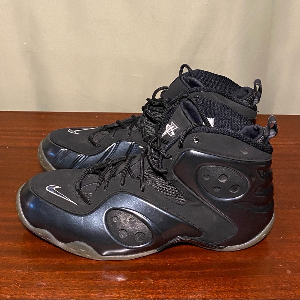 Nike Zoom Rookie  Black Anthracite 472688-010  Mens Basketball shoes  size 12